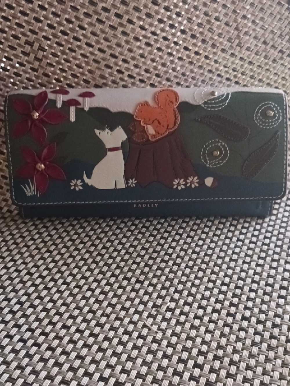 Radley Woodland Wander Large Flapover Leather Wallet